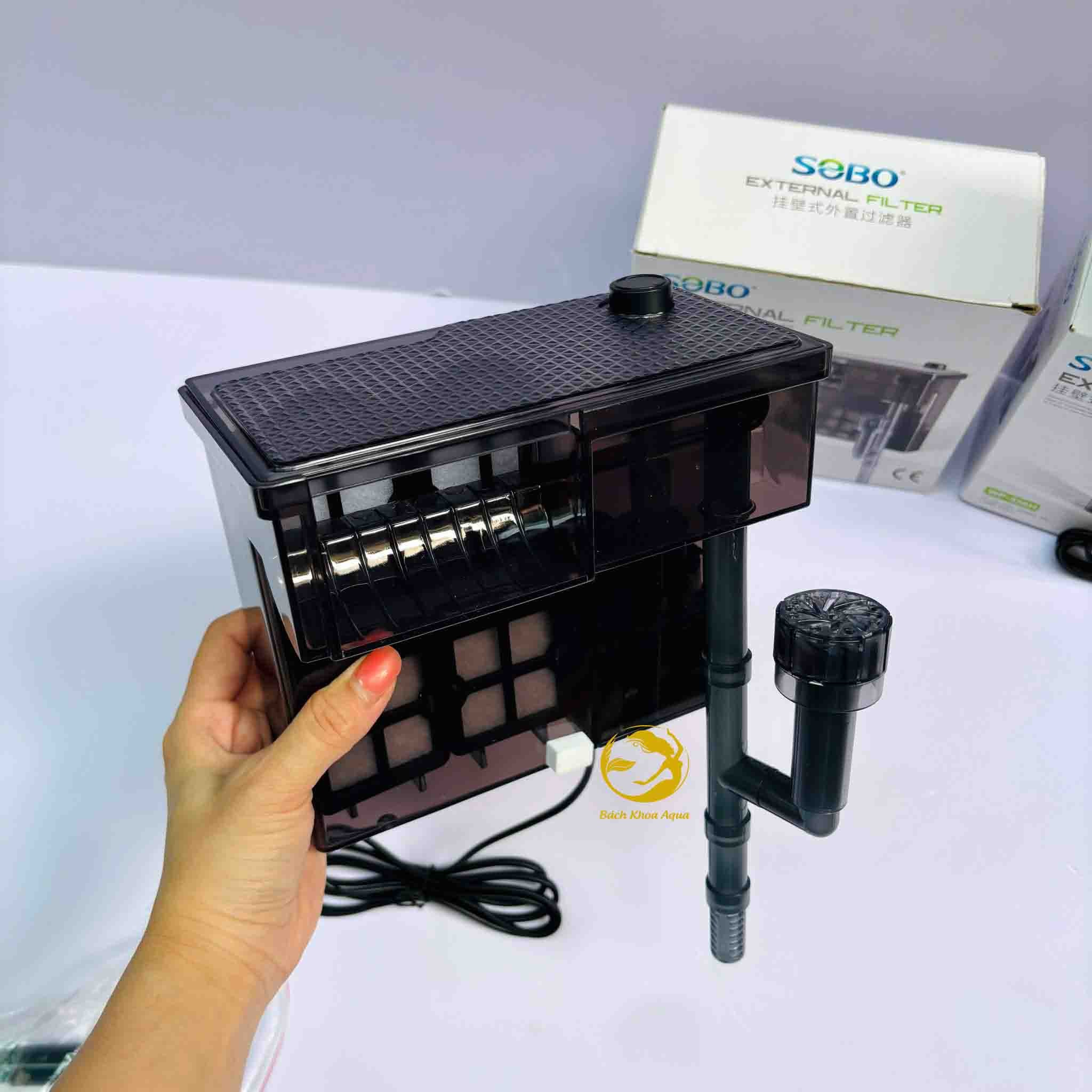 Lọc thác Sobo WP-558H / WP-578H lọc nước cho bể cá cảnh